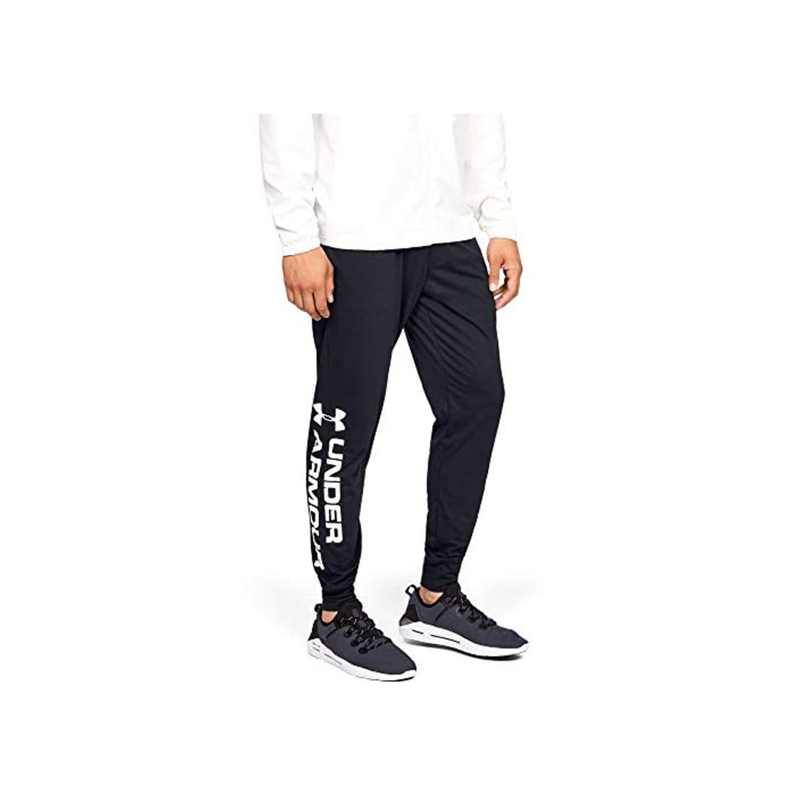 Fitness Under Armour Sportstyle Cotton Graphic Jogger Pantalones, Hombre, Negro