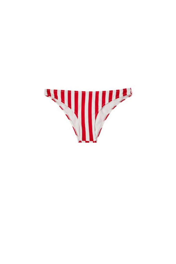 Moda Braguita bikini rayas rojas - PULL&BEAR