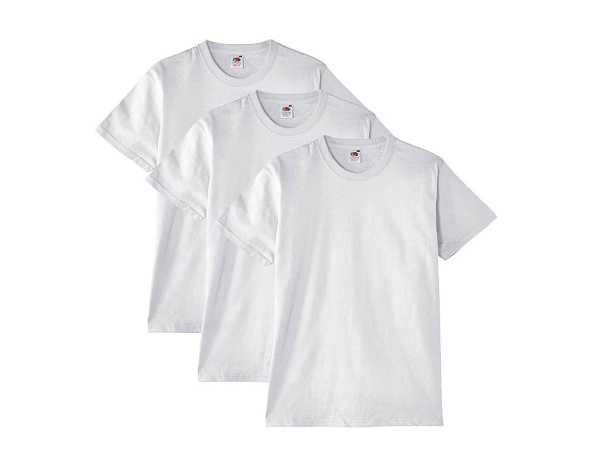 Producto Fruit of the Loom Heavy Cotton Tee Shirt 3 Pack