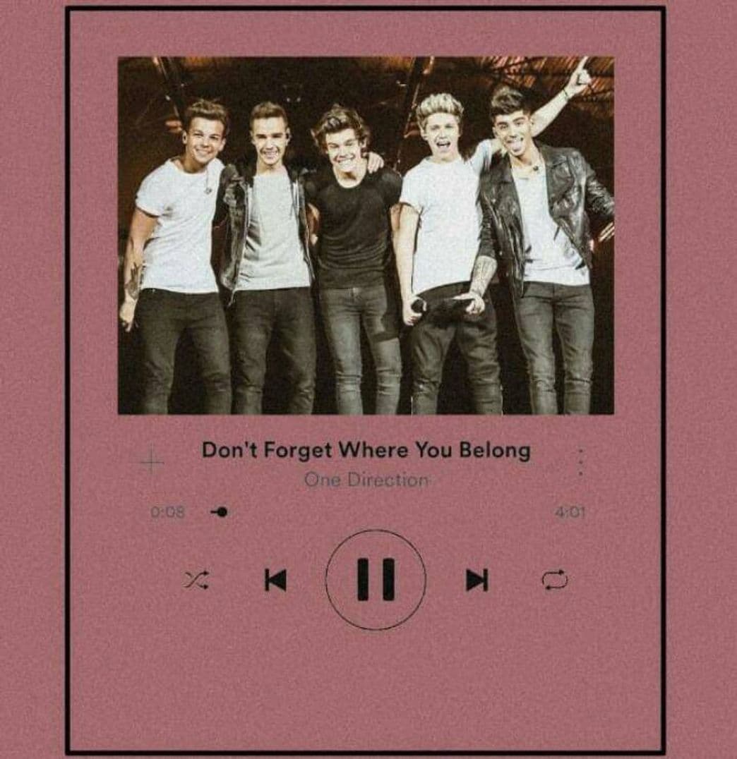 Music Don't Forget Where You Belong