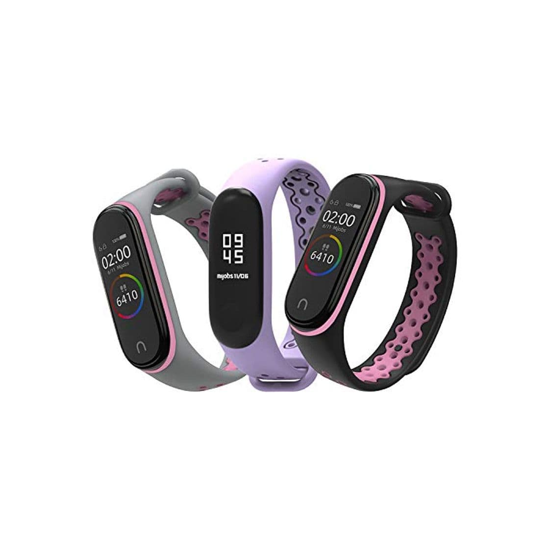 Product BDIG Pulsera Correas para Xiaomi Mi Band 4 Mi Band 3, Colorido