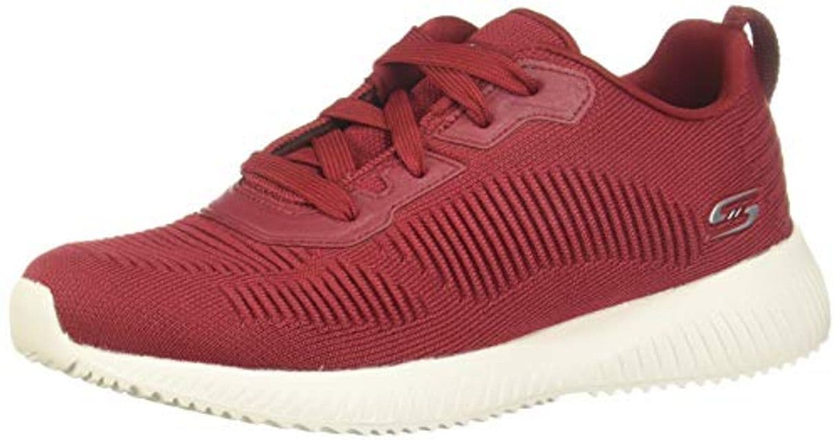 Product Skeajeu - Zapatillas deportivas para mujer Skechers Bobs Squad Rojo Size