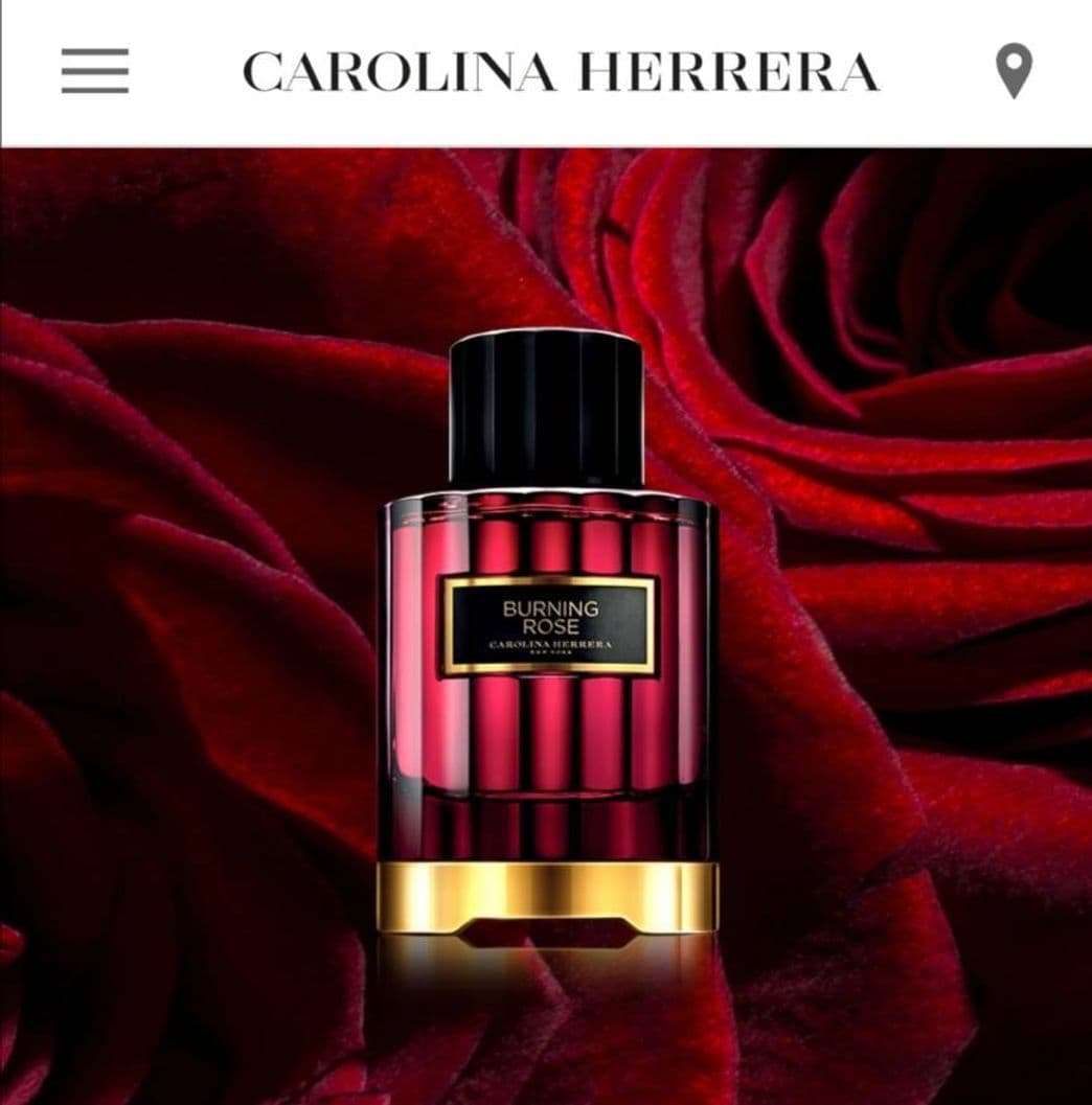 Moda BURNING ROSE/CAROLINA HERRERA 