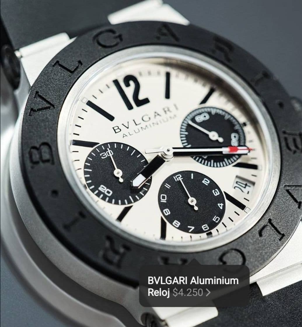 Moda BVLGARI ALUMINIUM Watch 103383 | Bvlgari