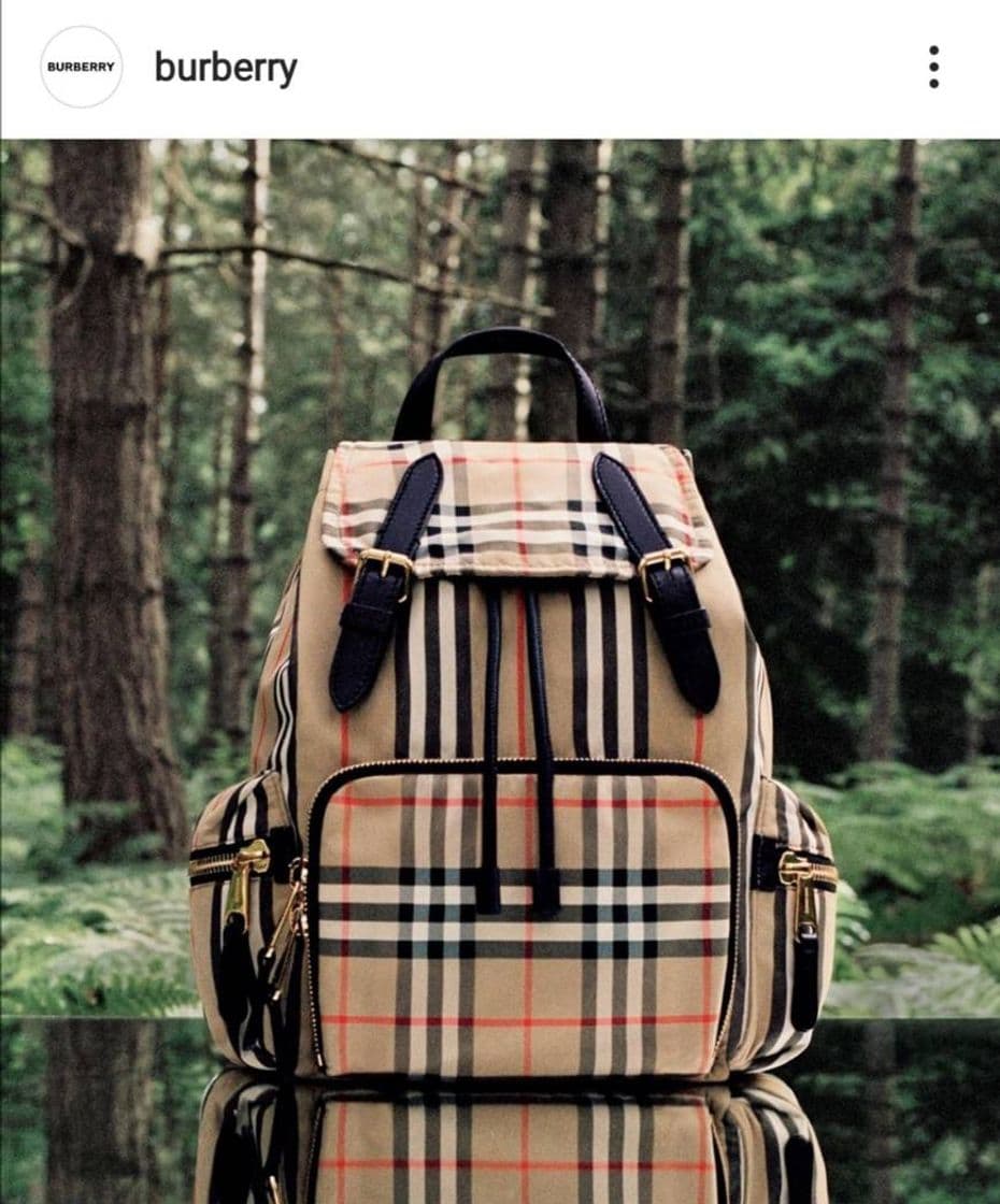 Moda BURBERRY /moda/mochila/backpack/modelo_rucksack