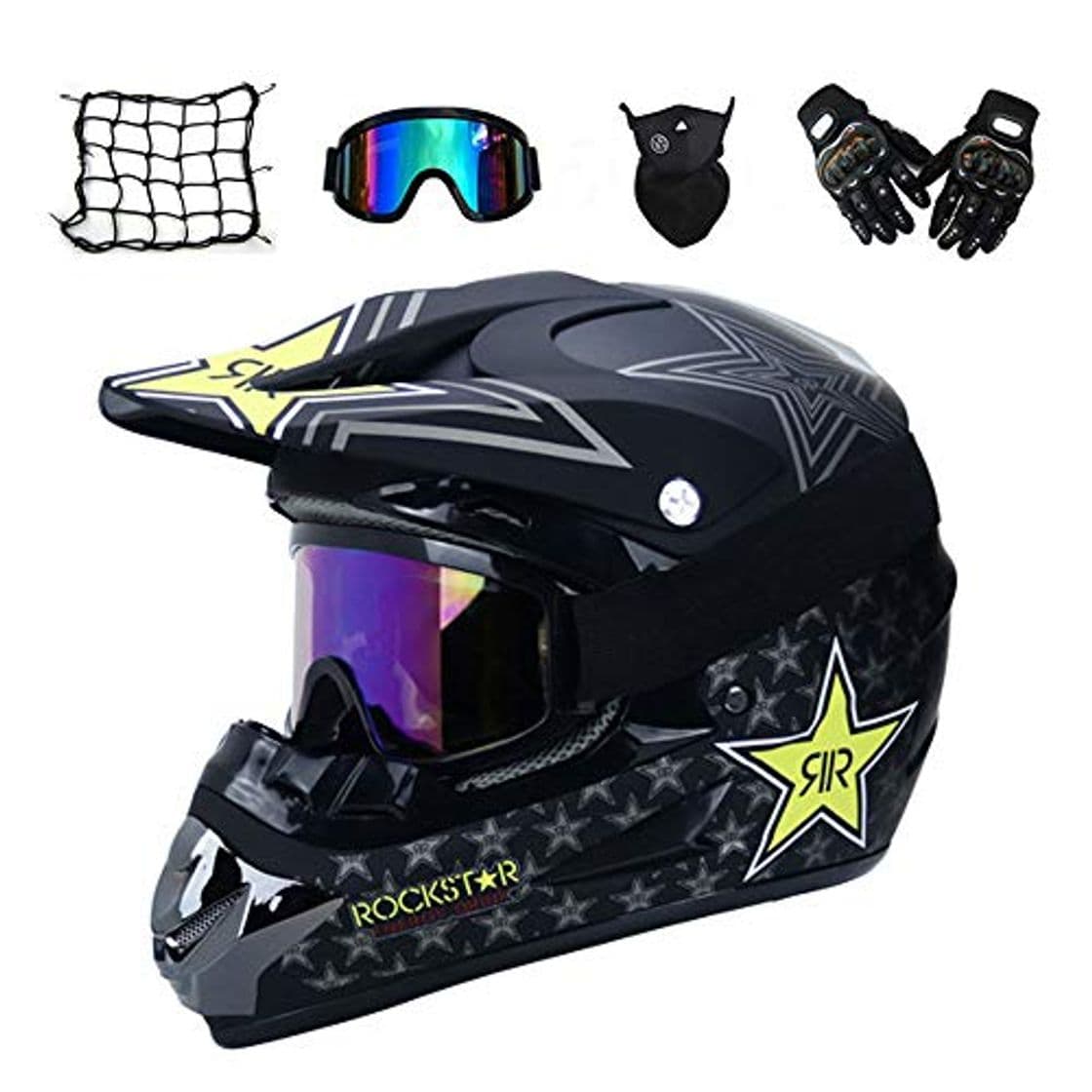 Product MRDEAR Casco Descenso Hombre, Negro