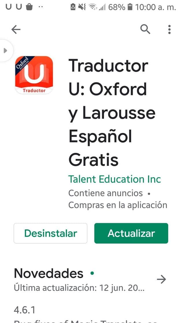 App Tradutor U