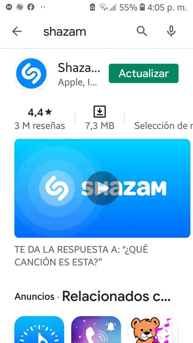 App Shazam: Music Discovery