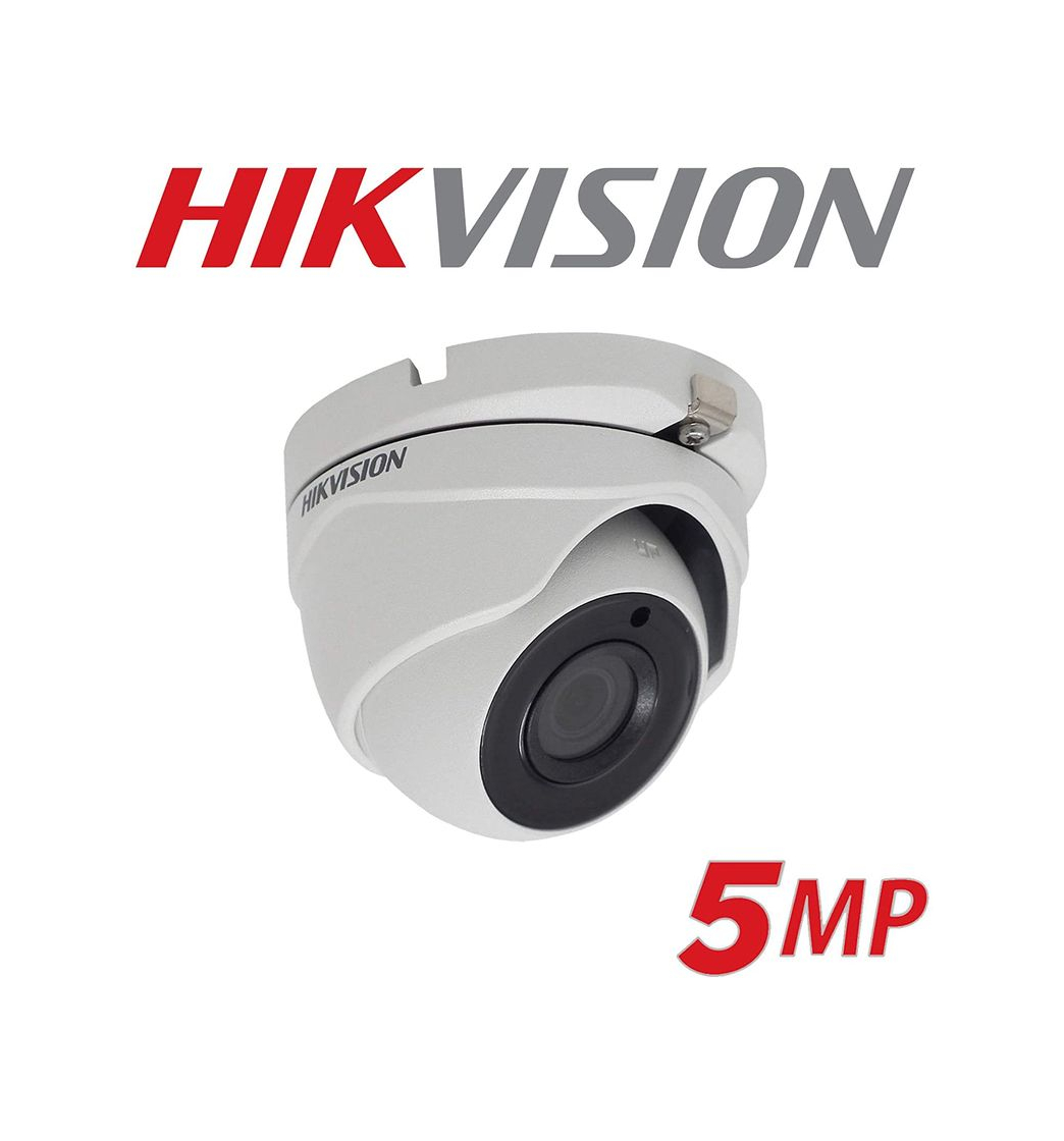 Producto Hikvision DS-7204HUHI-K1 DS-2CE56H1T-ITM Sistema de cámaras de seguridad 4 K, DVR, 4