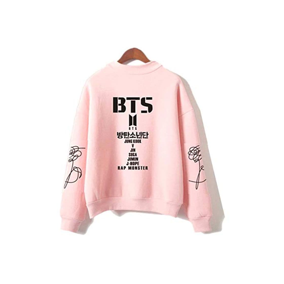 Producto SERAPHY Unisex Sudaderas Sudadera de Cuello Alto para Army Suga Jin Jimin