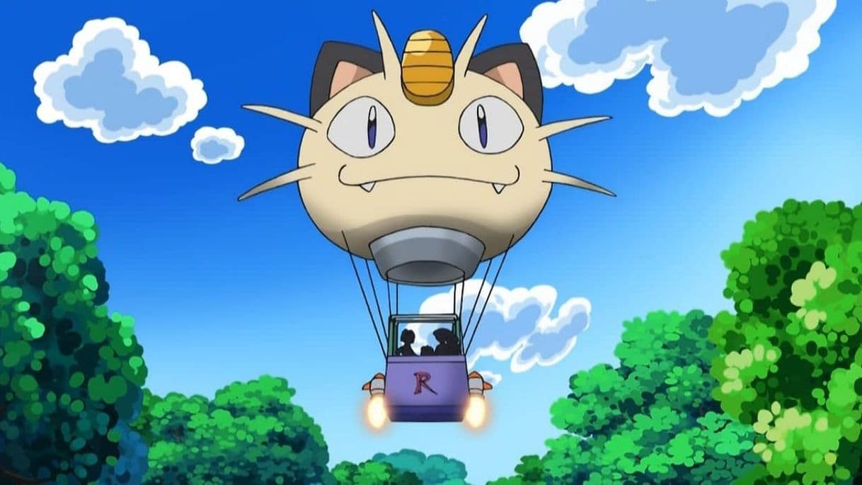 Fashion NUEVO EVENTO con JESSIE y JAMES en GLOBO de MEOWTH a Pokémon