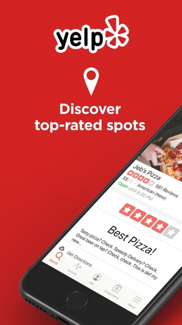 App Yelp Food, Delivery & Services