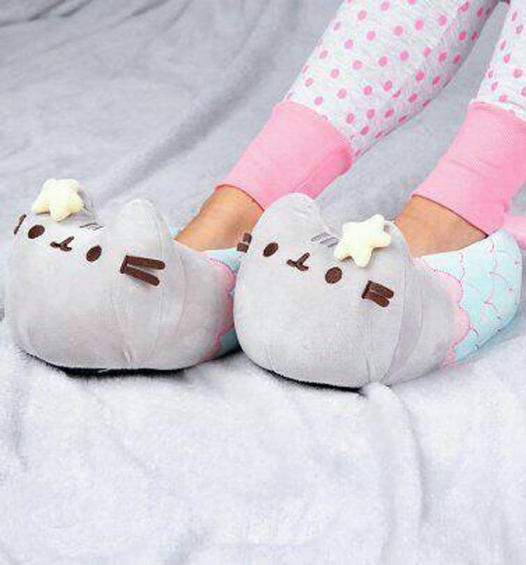 Moda Pusheen Mermaid 3D Women's Slipper