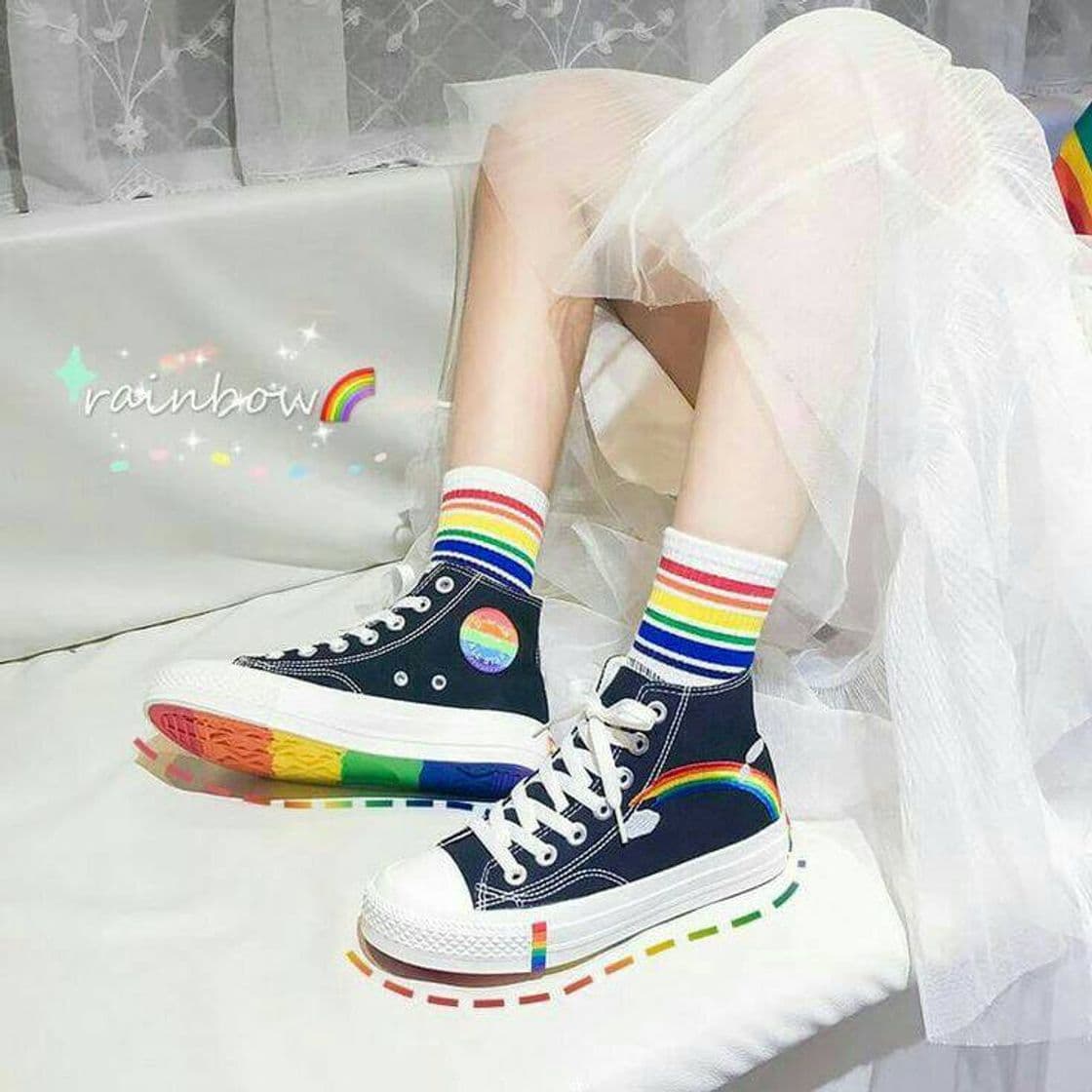 Producto Rainbow Canvas Shoes