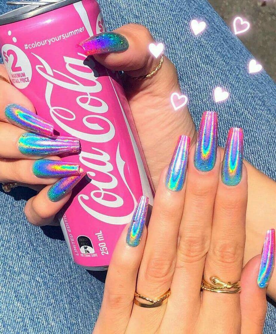 Moda Unhas Holográficas