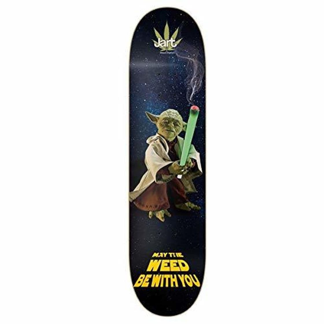 Fitness Jart Weed Nation Yoda 8.0" LC Skateboard Deck