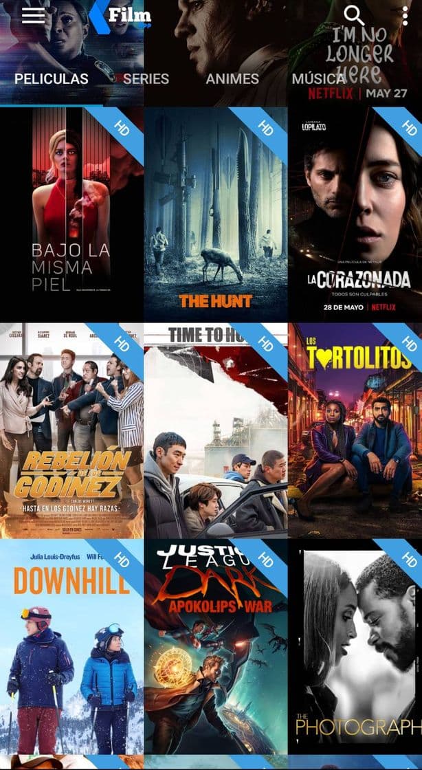 Movie Películas y series,gratis para ver y descargar con FILM APP!