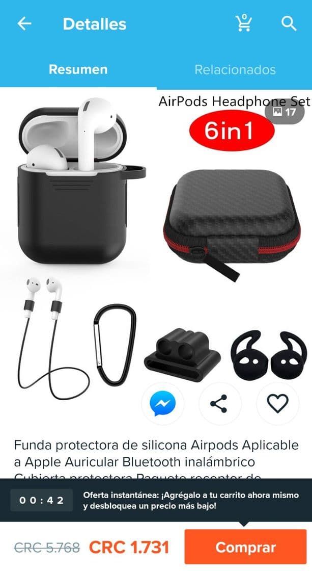 Product Airpods headphone set