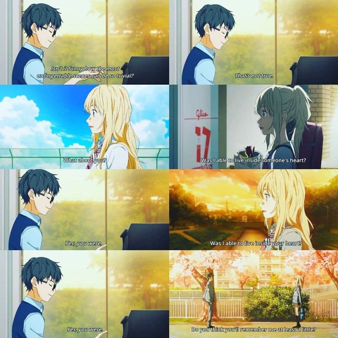 Serie Your Lie in April