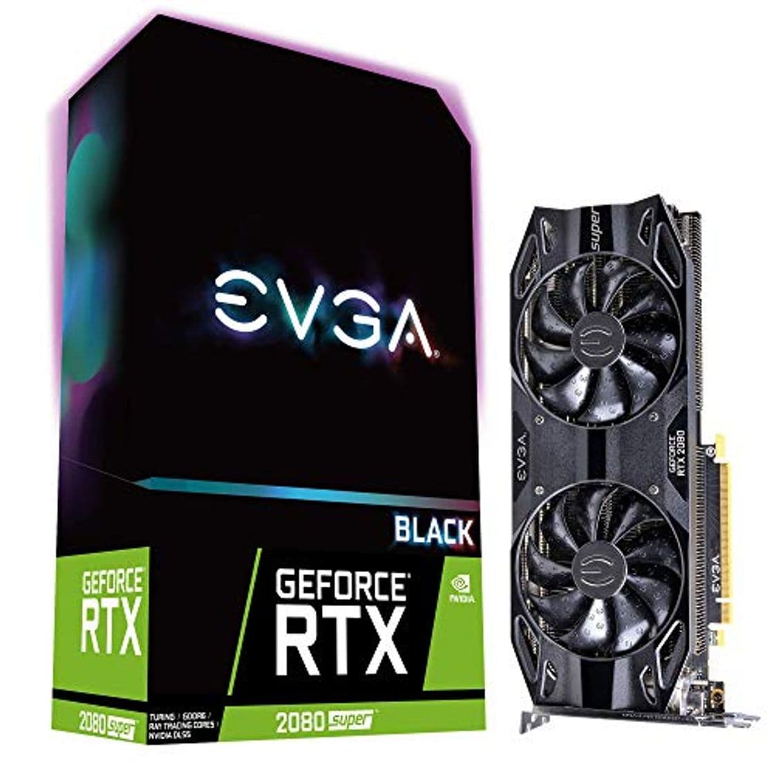 Producto EVGA GeForce RTX 2080 Super Black Gaming 8GB GDDR6 08G