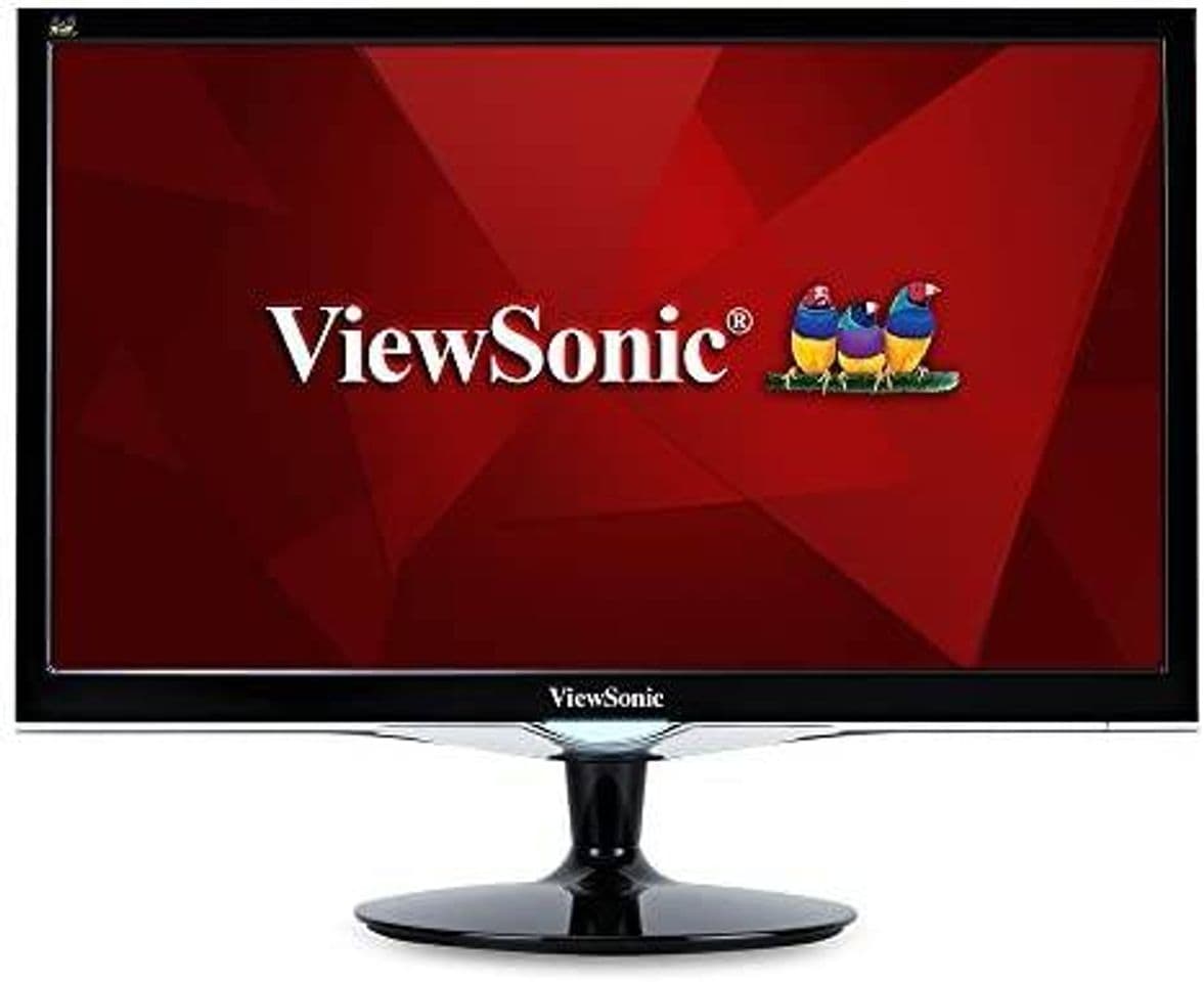 Moda ViewSonic Monitor LCD con luces led de 2 pulgadas, Negro 24 