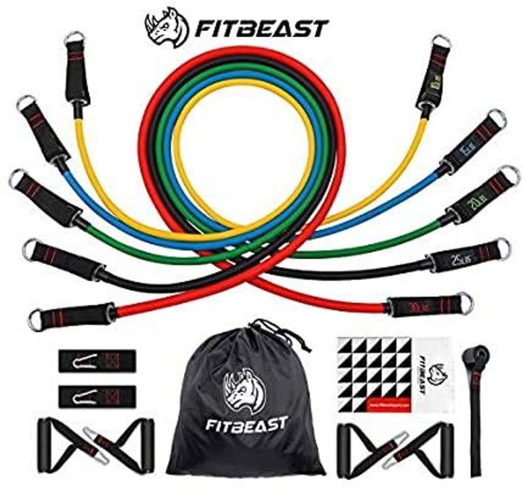 Fashion Set de Bandas de Resistencia de FitBeast, bandas elásticas p