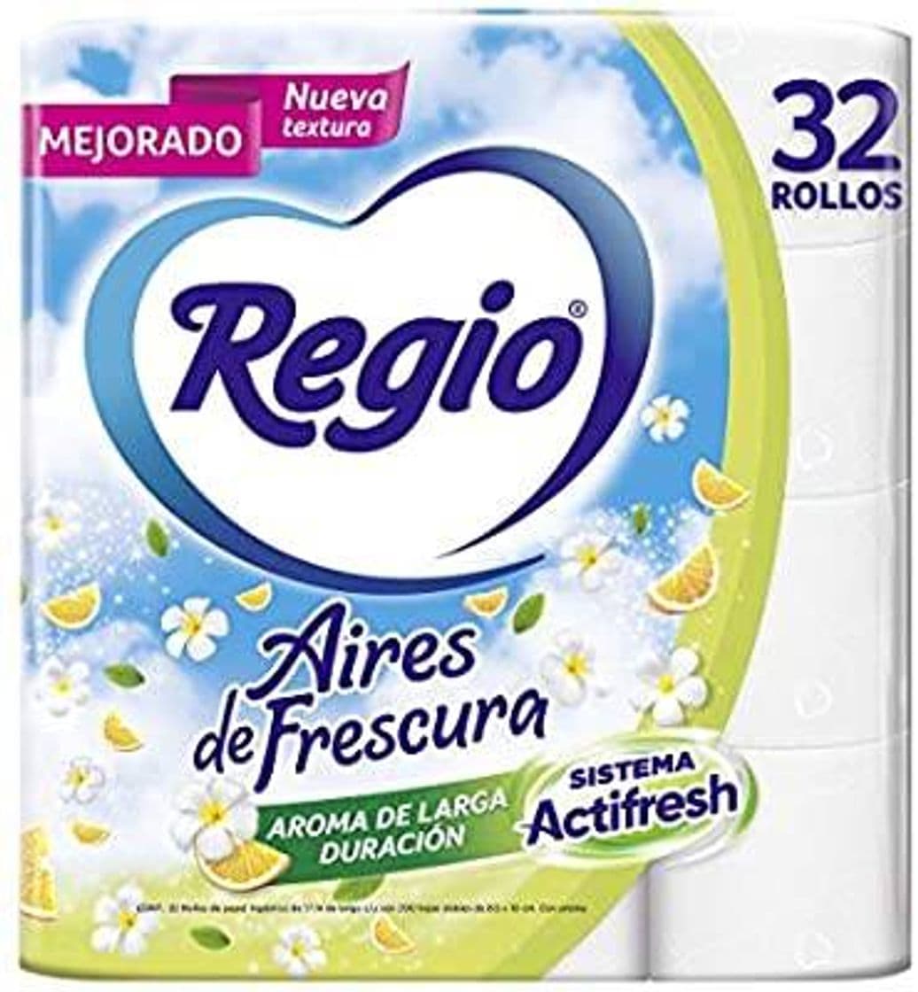 Moda Regio Aires de Frescura Papel Higiénico, 200 hojas dobles, 3