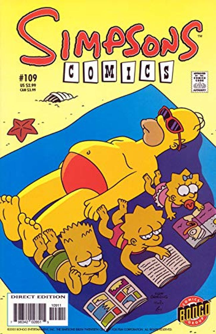 Moda Simpson: Vol 10 Funny Simpsons Cartoon Family Comics Books For Kids, Boys