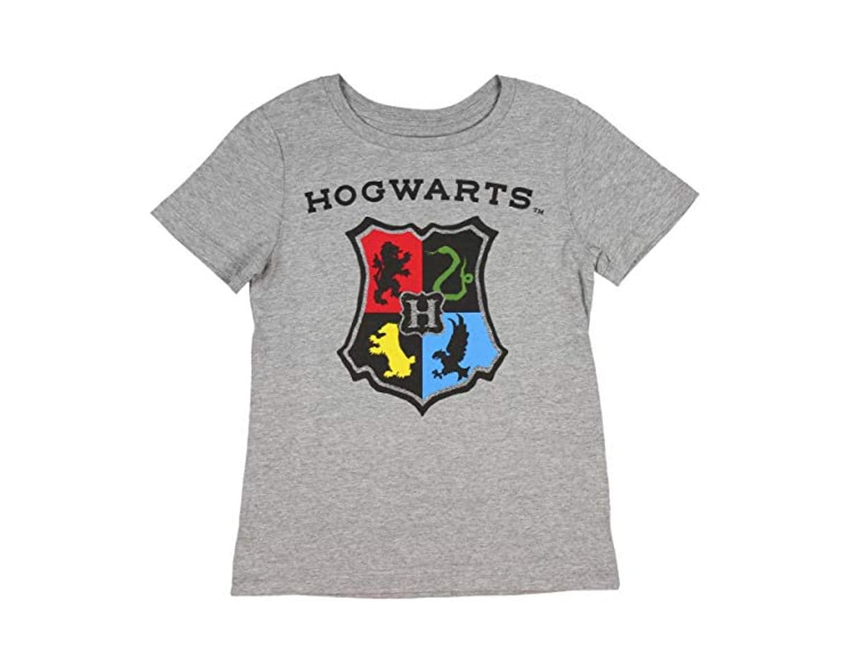 Product HARRY POTTER Hogwarts Camisa Cámara Crest niñas Traje Gris de la Parte Superior del Logotipo Animal XS