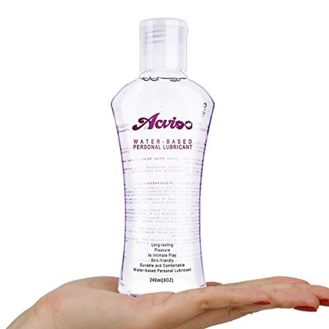 Place ACVIOO Gel Lubricante Anal Íntimo a Base de Agua Lubricantes Sexuales Natural