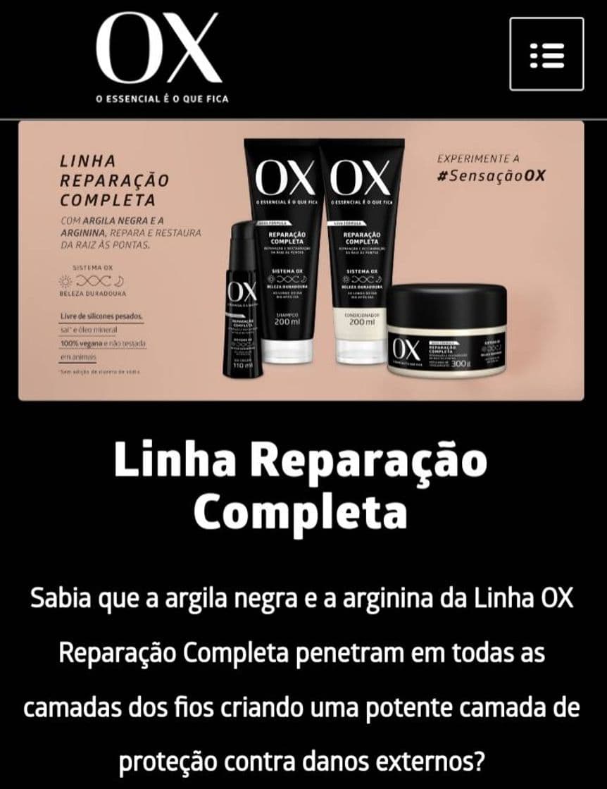 Fashion OX Cosméticos – O essencial é o que fica.