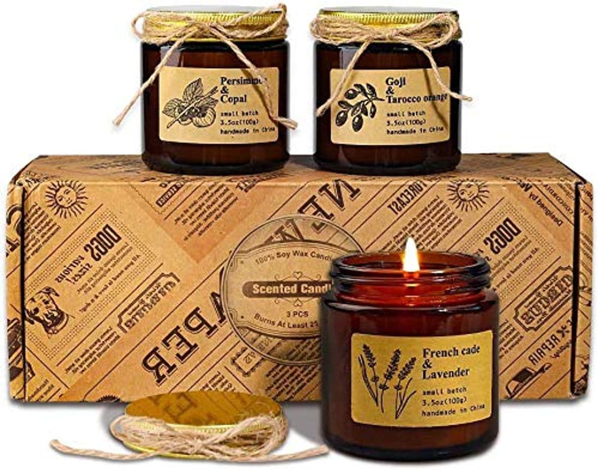 Producto YMing Set de Regalo de Velas Perfumadas