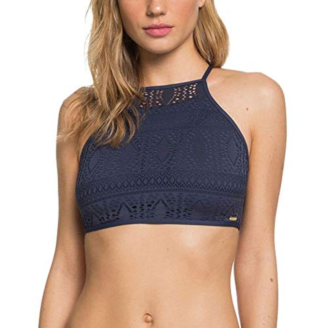 Fashion Roxy Sweet Wildness - Crop Top De Bikini para Mujer Crop Top