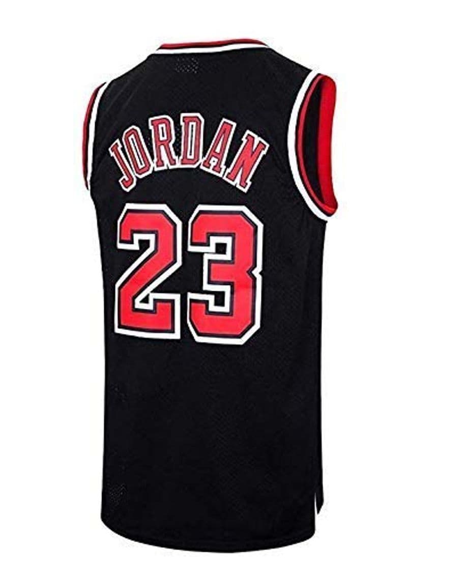 Producto A-lee Men 's Jersey toros Vintage campeón de la NBA, Michael Jordan