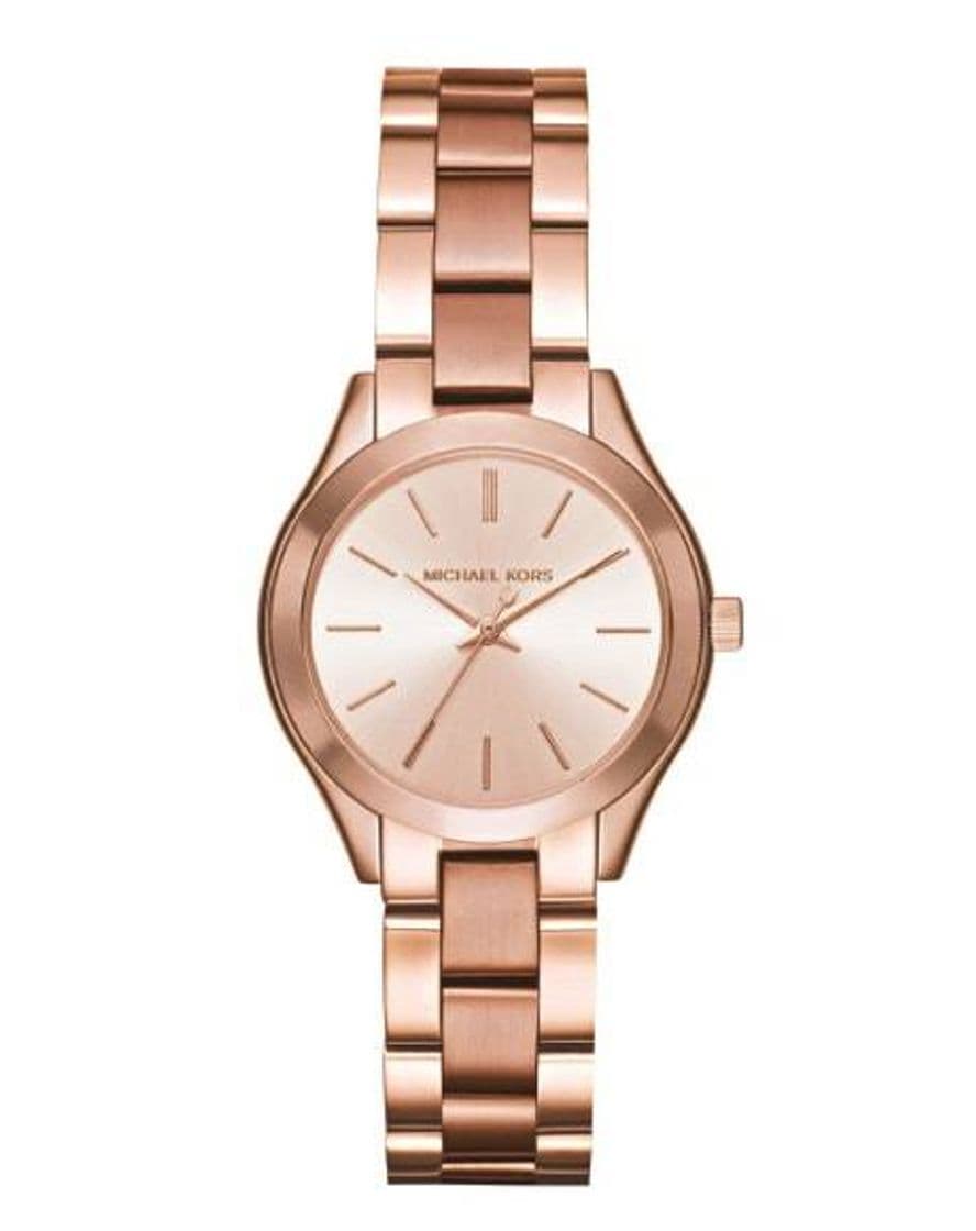 Moda Reloj Michael Kors Mini Slim Runway Para Dama Mk3513-Bizzarro