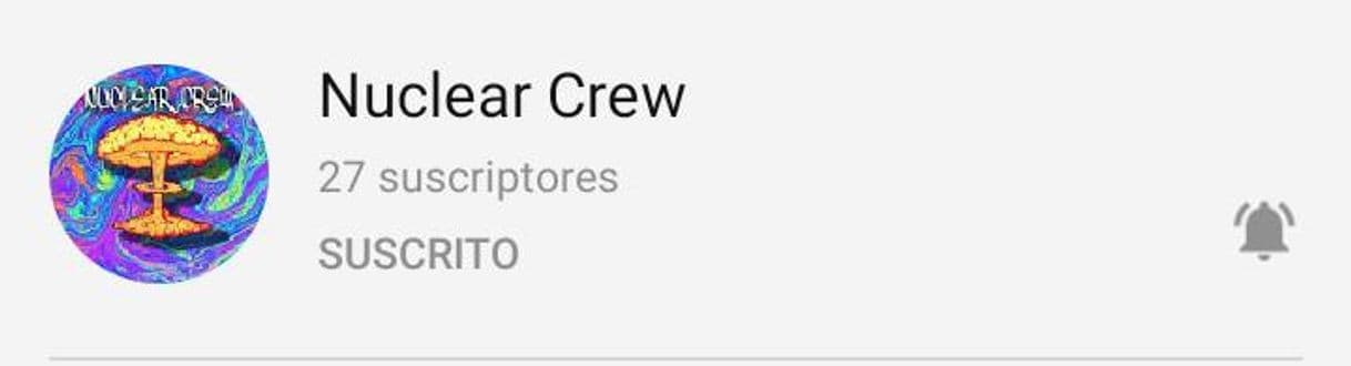 App Nuclear Crew - Canal de Youtube