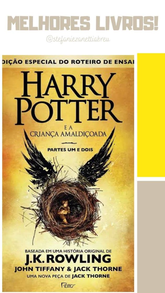 Libro Harry Potter e a Criança Amaldiçoada - Partes Um e Dois: Guião