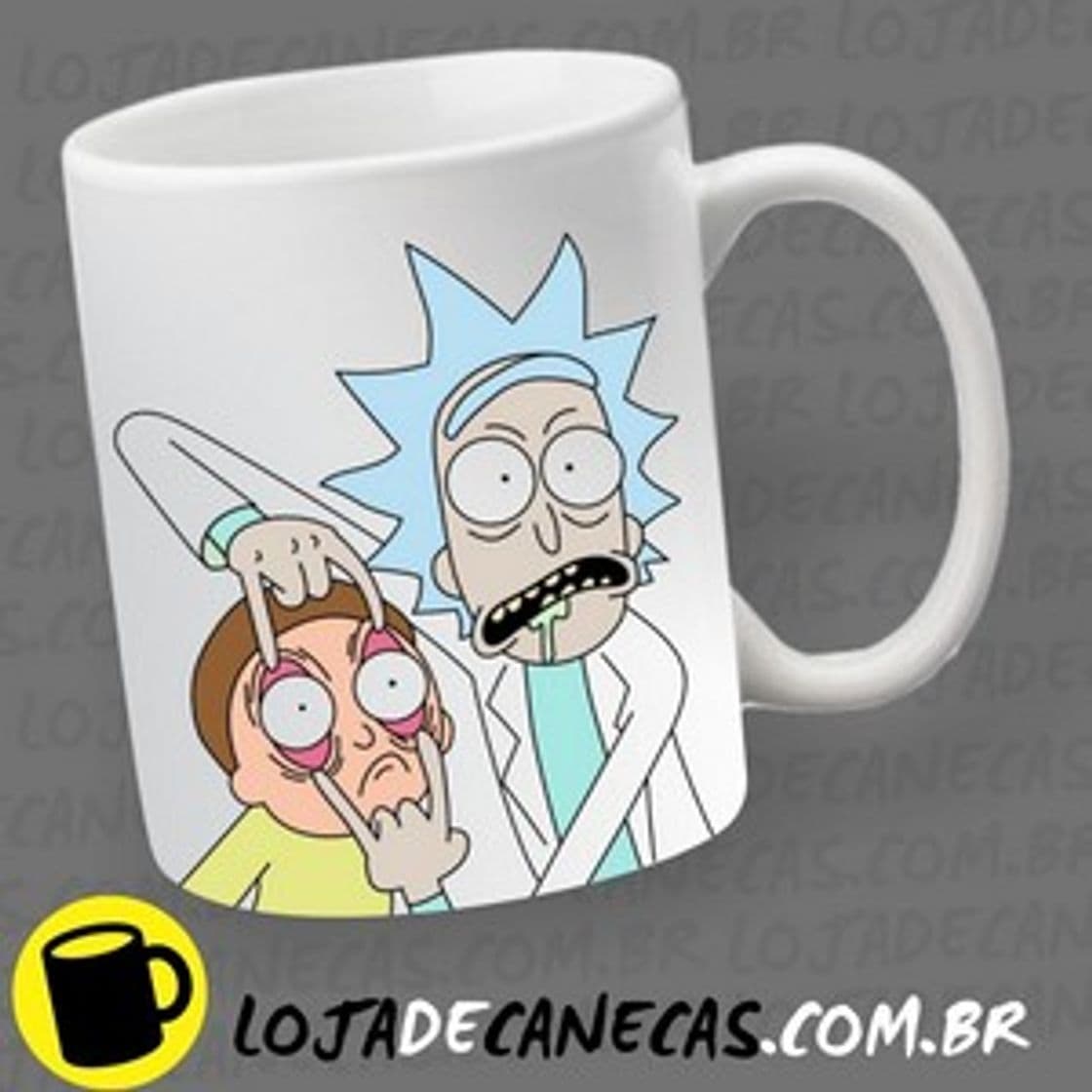 Moda Caneca personalizada do Rick and morty