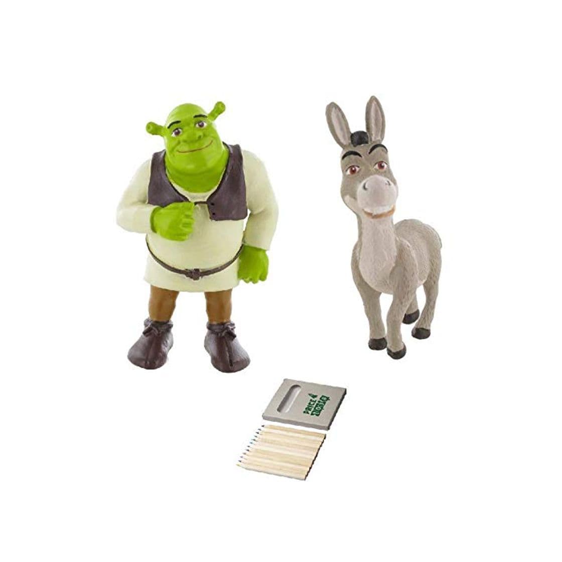 Producto Price Toys Shrek Mini Figura Juguetes - Fiona, Shrek, Burro y el