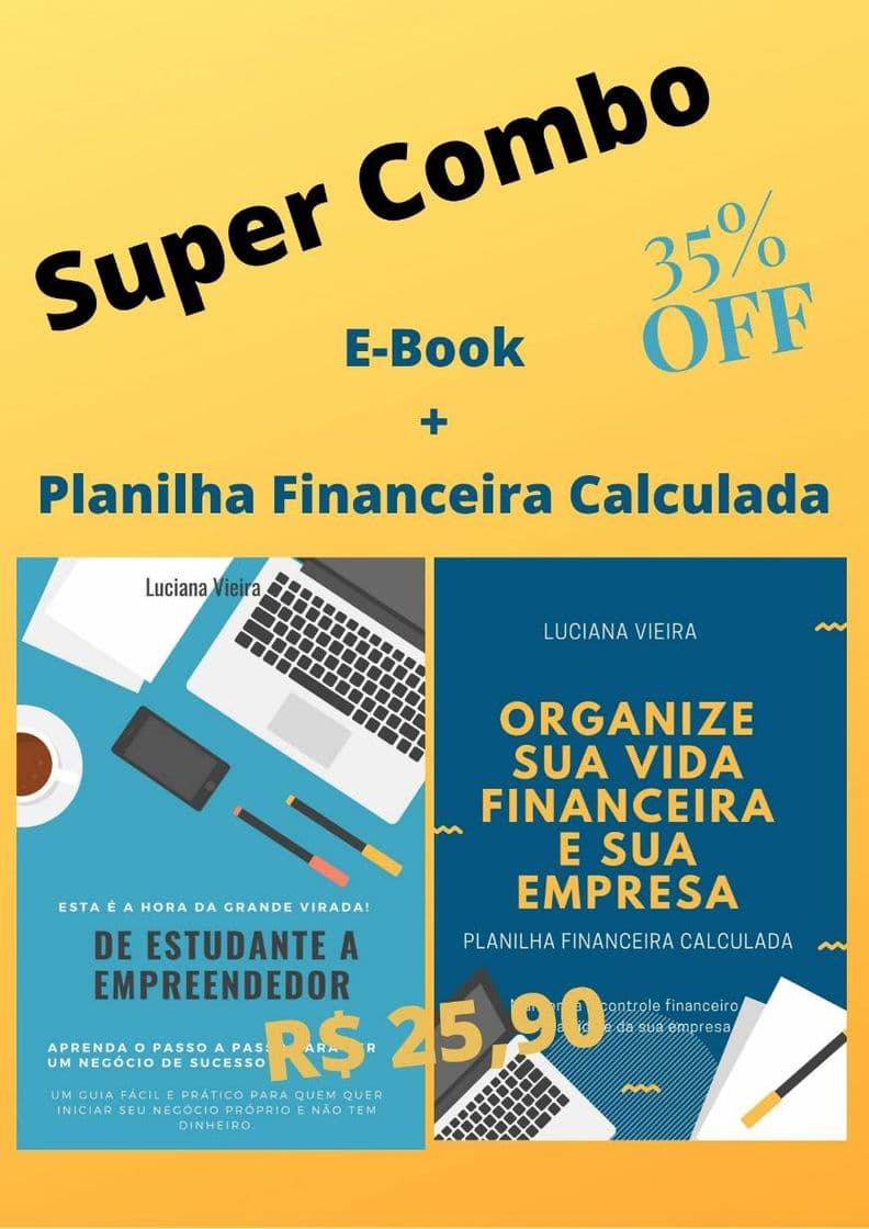 Fashion Combo E-book + Planilha 