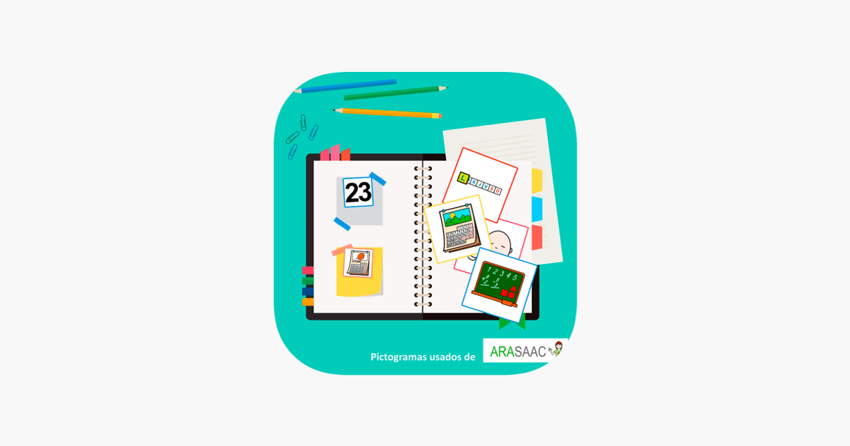 App ‎Agenda de pictogramas 