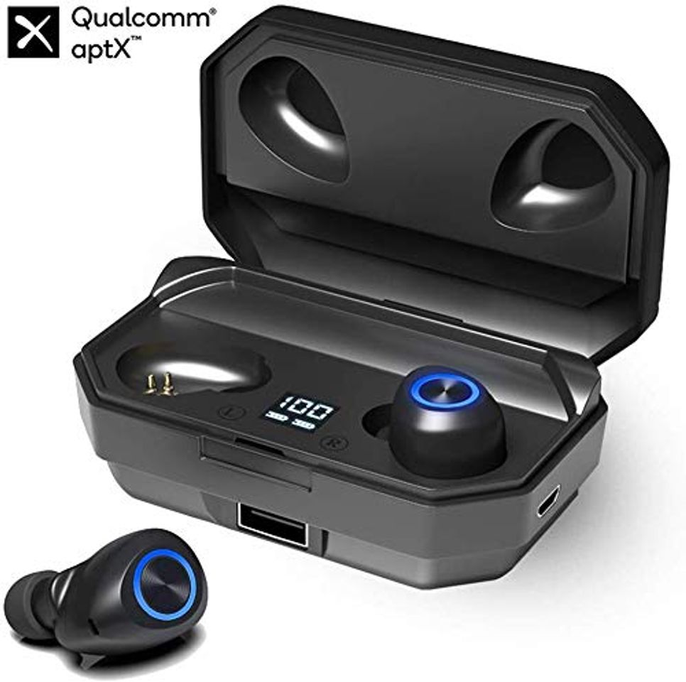 Producto 144 Horas de Reproducción con Nuestros Auriculares Inalámbricos, con Bluetooth 5.0 Auriculares