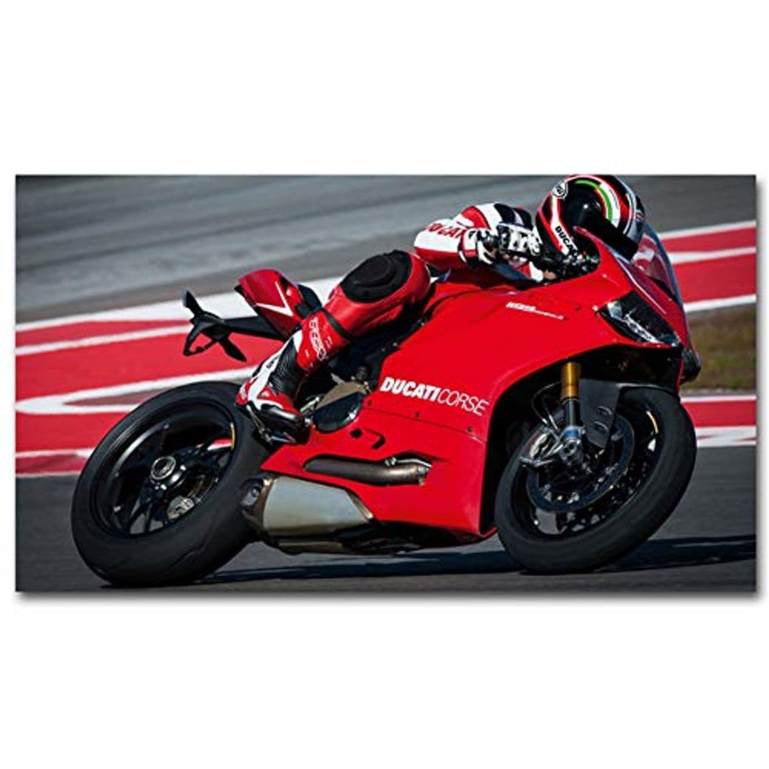 Producto nr Ducati 1199 Panigale R Sport Motocicleta Arte de la Pared Carteles e Impresiones Lienzo Arte Pinturas para decoración de la habitación 60x100cm Sin Marco