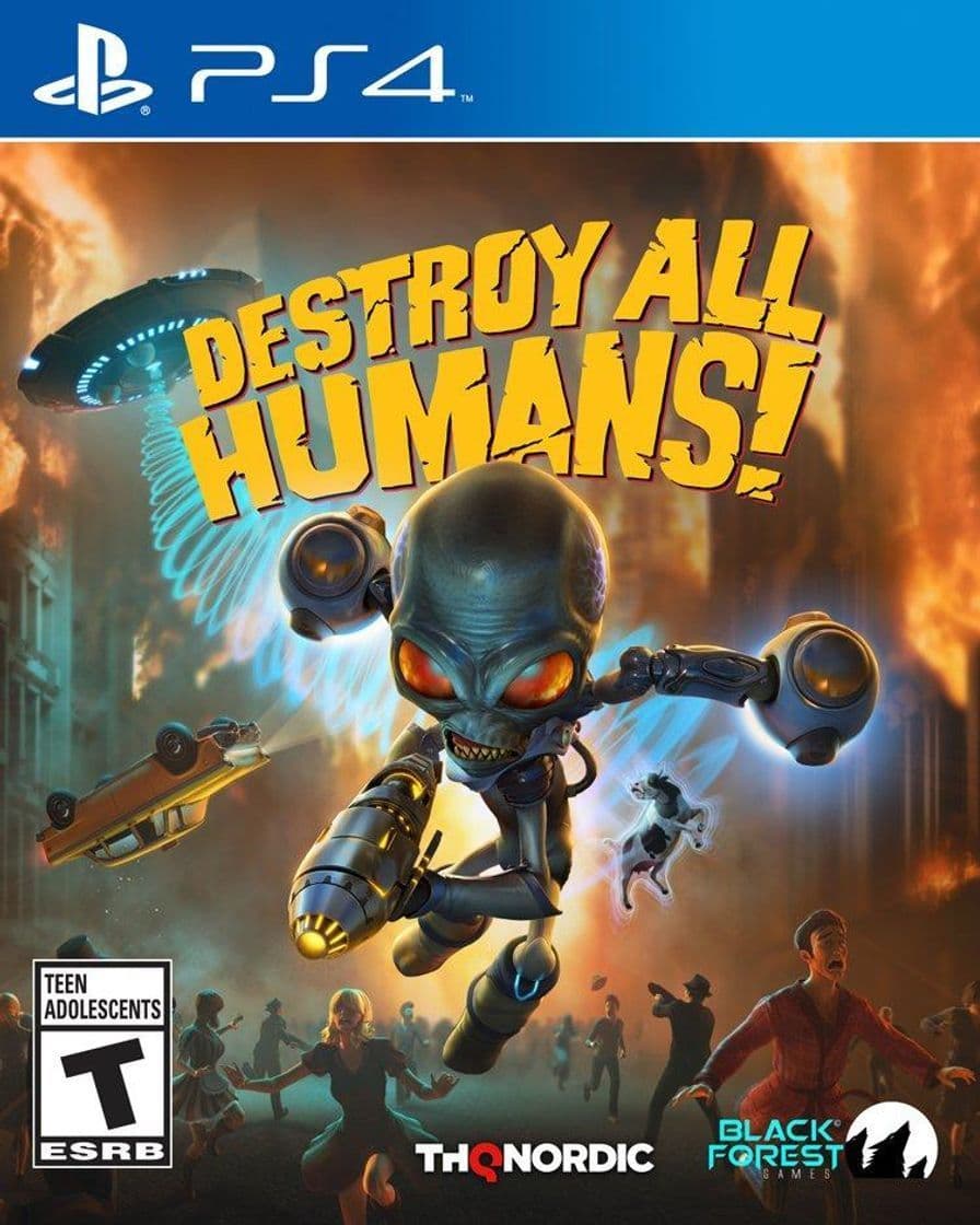 Videogames Destroy All Humans!