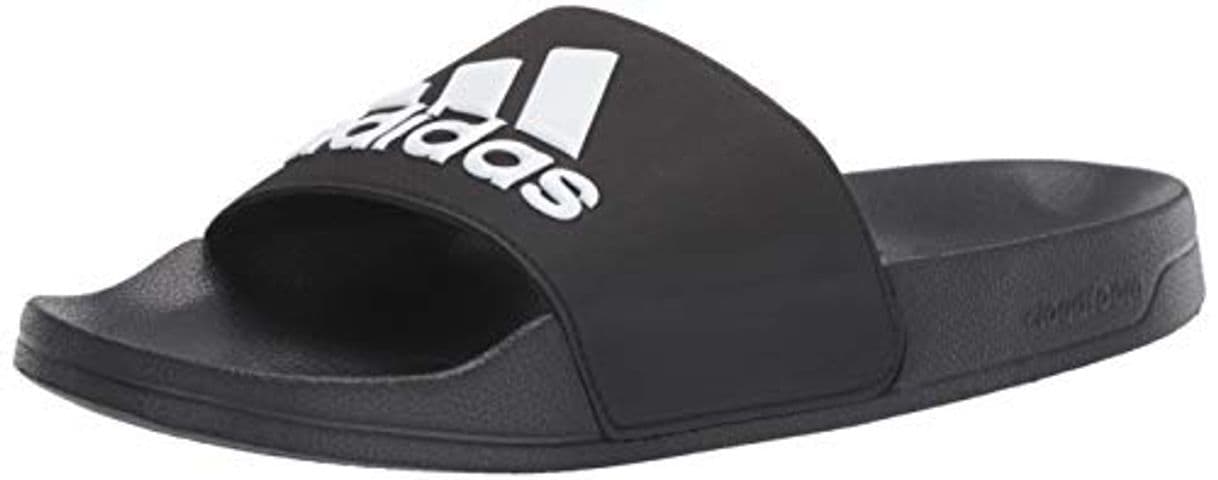 Fashion adidasB42211 - Adilette regadera Hombre, Negro