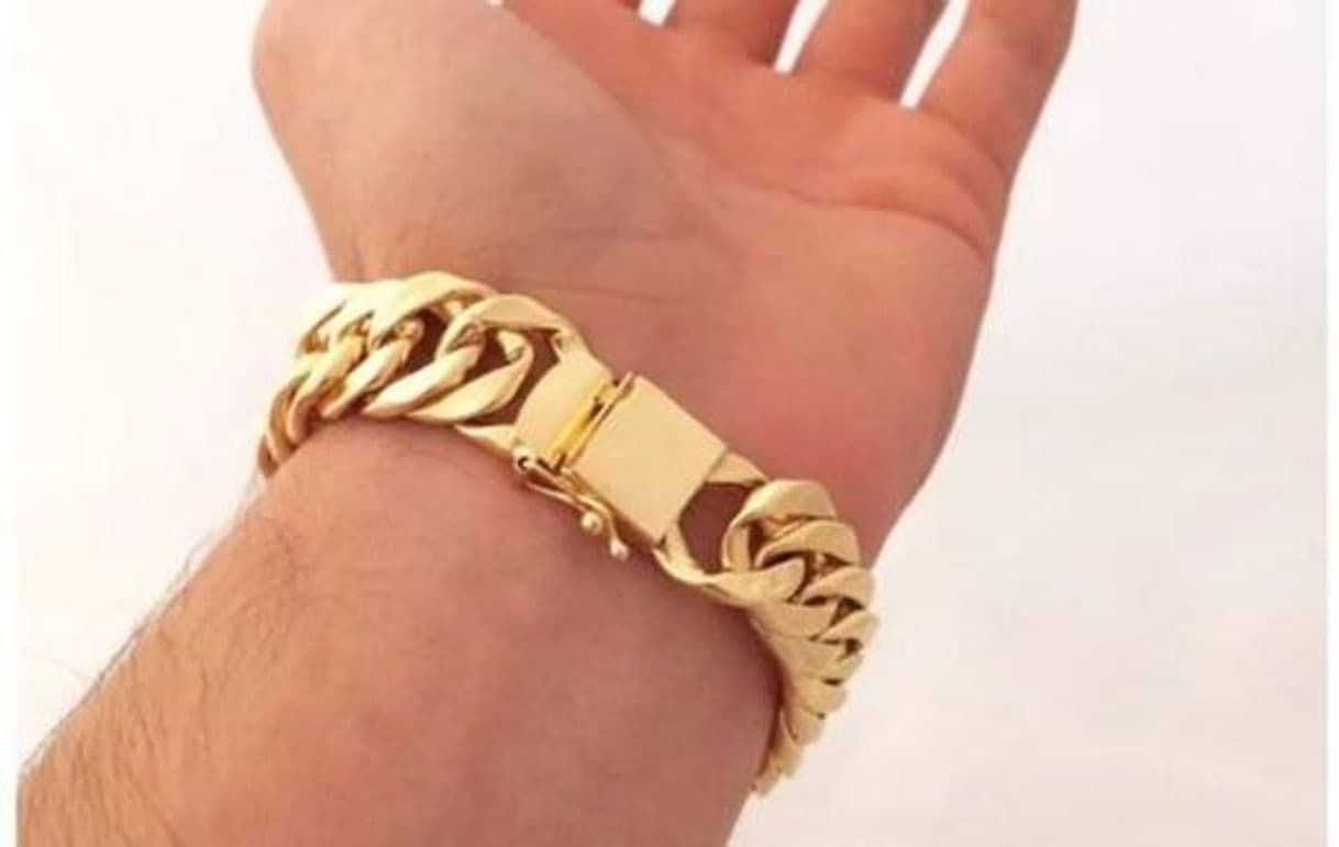 Fashion Pulseira de Ouro 