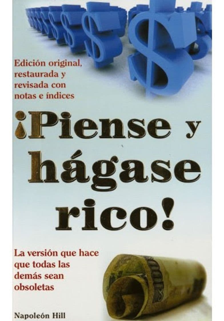 Libro piense y hagase rico