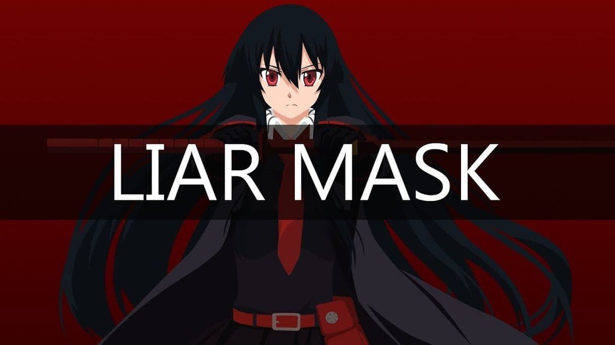 Fashion Liar mask (akame ga kill)