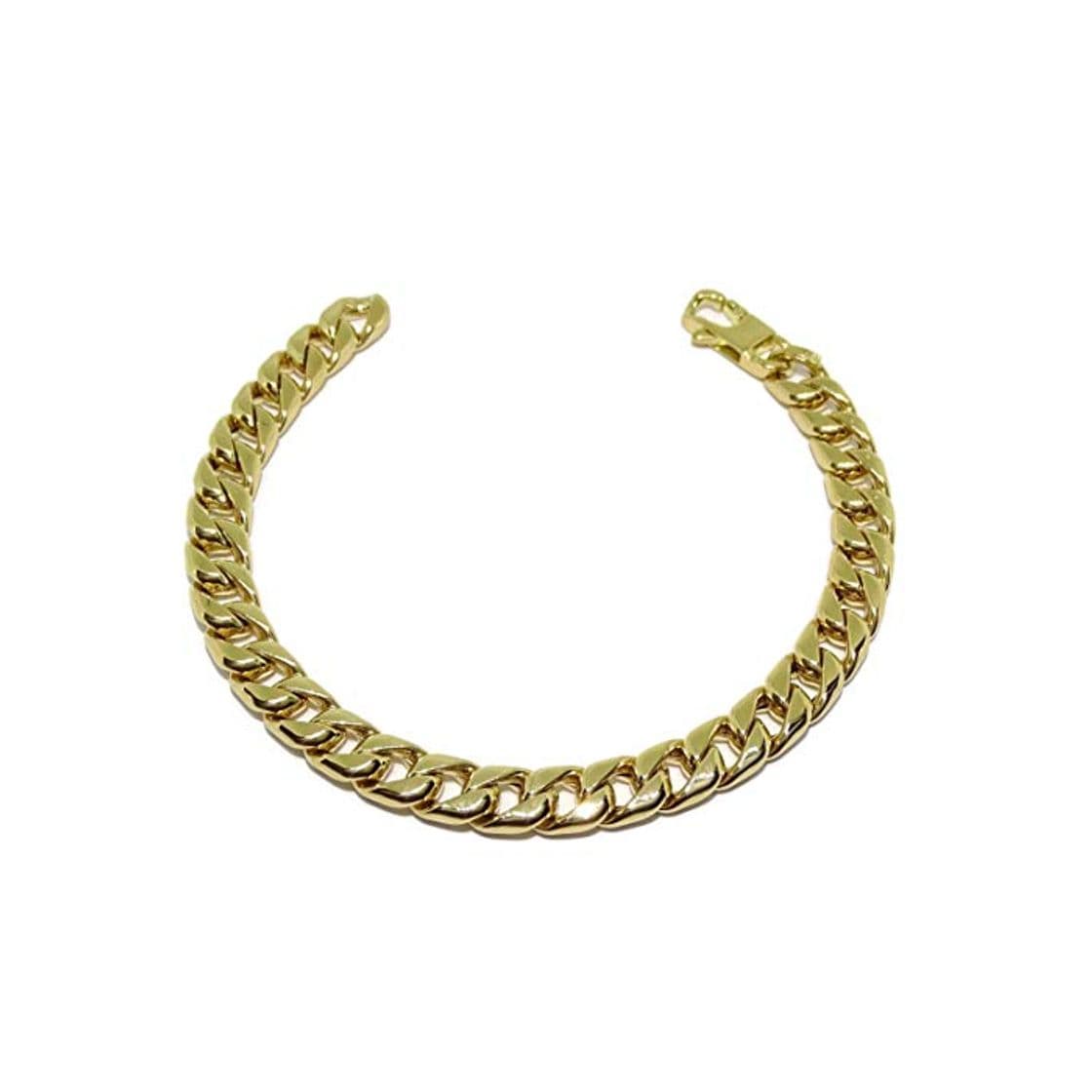 Producto Pulsera para Hombre de Oro Amarillo de 18k barbada de 8mm de