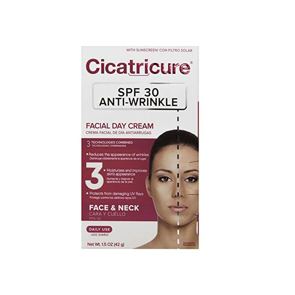 Producto CICATRICURE ADVANCED FACE CREAM SPF 30 1